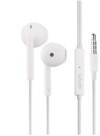 HatHot Earphone For All Vivo Mobiles (White)