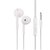 Wox White In the Ear Wired  Earphone With MIC