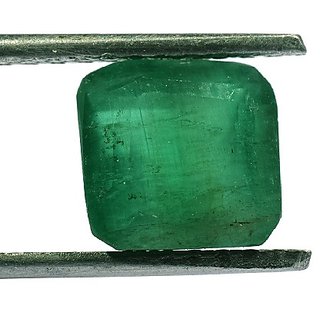                       CEYLONMINE- Natural Panna stone 5.25 ratti unheated & untreated precious A1 Quality loose gemstone Green emerald                                              