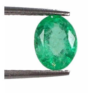                       CEYLONMINE- Natural  green Panna  stone 9.25 ratti precious loose gemstone Emerald for astrological purpose                                              