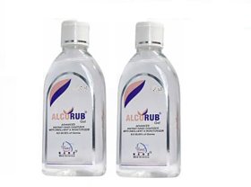 Alcorub Sanitizer 50 ml - Pack of 2