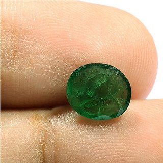 CEYLONMINE Unheated & untreated Green panna 7.25 ratti gemstone original & effective loose Emerald gemstone for unisex CEYLONMINE Unheated & untreated Green panna 7.25 ratti gemstone original & effective loose Emerald gemstone for unisex