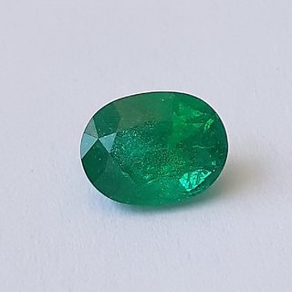                       CEYLONMINE 9.25 ratti unheated IGI Emerald stone lab certified & original Green panna  stone for astrological purpose                                              