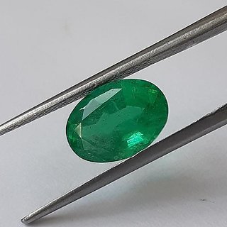                       CEYLONMINE Precious Natural Emerald 6.25 Carat gemstone for unisex IGI stone for astrological purpose                                              