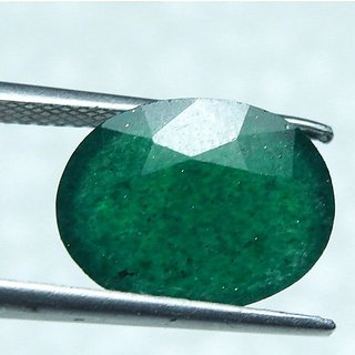                       CEYLONMINE Natural Emerald stone Unheated & untreated 5.25 Ratti precious gemstone for unisex                                              
