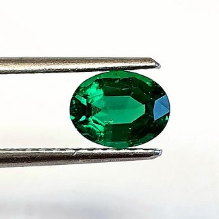                       CEYLONMINE 6.5 carat panna gemstone for unisex IGI Emerald Good Quality Stone For Unisex                                              
