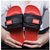 Red Black Slipper For Men