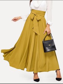 Women's Mustard Skirt