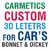 CarMetics CUSTOM car 3d letters for Bonnet dickey doors (custom car 3d stickers 3d logo 3d emblem ) available colors-Glo