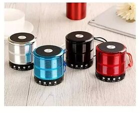 Mini Bluetooth Speaker with Disco Light -( Color as Per Availability)
