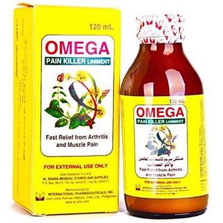                       Omeg Pain Killer Liniment Oil 120ml                                              