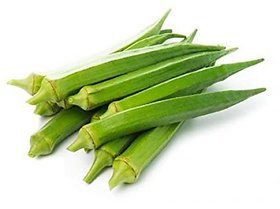 Seed - Okra,Lady's Finger F1 Hybrid Vegetable For Terrace And Kitchen Gardening (Pack Of 50 Seeds )+ LOWEST PRICE!