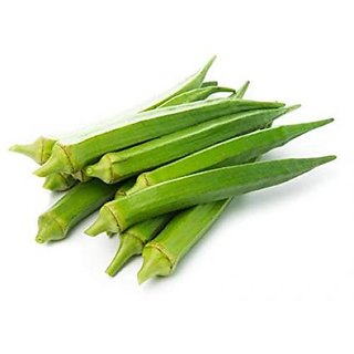                       Seed - Okra,Lady's Finger F1 Hybrid Vegetable For Terrace And Kitchen Gardening (Pack Of 50 Seeds )+ LOWEST PRICE!                                              
