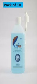 Alcorub Handrub Liquid 500 ml - Pack of 10