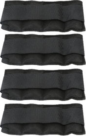 Black Physio therapy Weight Cuffs (0.5kg, 1kg, 1.5kg and 2kg)