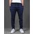 Stylatract Black ,Navy Cotton Blend Running Trackpants For Men Pack of 2