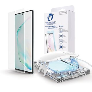 Buy Samsung Note 10 Plus White Stone Dome Glass With Uv Lamp Screen Protector Tempered Glass Online Get 44 Off