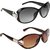 Hipe UV Protection Butterfly Sunglasses For Women Pack of 2 (Free Size).