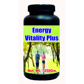                       Energy Vitality Plus Tea - 250gm (Buy Any Supplement Get The Same 60ml Drops Free)                                              