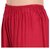 Fashionable Cliq Women's Rayon Solid Palazzo Ethnic Pants  Red Free Size