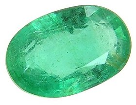 Original  Certified  Emerald Gemstone 5.75 Ratti Unheated  Untreated A1 Quality  Panna Gemstone For Unisex BY CEYLONMINE
