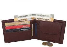 pocket bazar Leather Brown Casual Regular Wallet