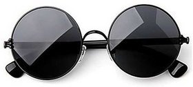 Hipe UV Protection, Mirrored Round 3 PC Sunglasses (Free Size)