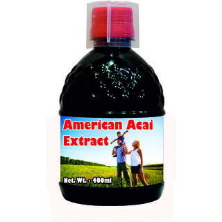                       American Acai Extract Juice - 400ml (Buy Any Supplement Get The Same 60ml Drops Free)                                              