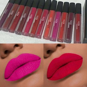 Huda beauty liquid matte lipstick set of 12 TaVISH
