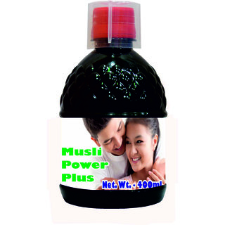                       Muslee Power Plus Juice - 400ml (Buy Any Supplement Get The Same 60ml Drops Free)                                              