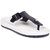 Dzvr Unisex White Buckle Trendy Designed Slippers and Flip Flops Slides