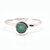 CEYLONMINE  5.25 ratti Emerald stone ring original  certified gemstone silver panna ring for women  men