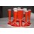 SilverShopIndia Plastic Glass Stand/Tumbler Holder/Glass Holder Red for Kitchen/Dining Table