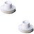 Flipdeals Oval Candle Stand - Set of 2