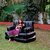 Gioindia 5 In 1 Pvc Air Multipurpose Black 3 Seater Inflatable Sofa ( Black)