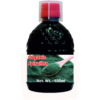                      Organic Spirulina Juice - 400ml (Buy Any Supplement Get The Same 60ml Drops Free)                                              