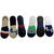 VOICI -No Show Socks for Men 6 Pair of Low Cut Lace with Silicone Invisible Anti-Skid Flat  Liners loafer sockS