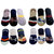 VOICI -No Show Socks for Men 12 Pair of Low Cut Lace with Silicone Invisible Anti-Skid Flat  Liners loafer sockS