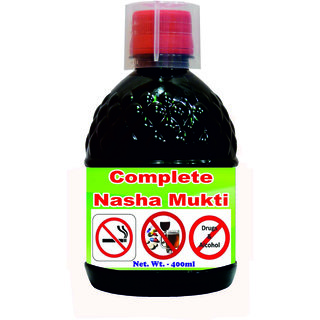 Complete Nasha Mukti Juice - 400ml (Buy Any Supplement Get The Same 60ml Drops Free)