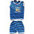 Jisha Fashion Sleeveless Tshirt Chaddi Set ( Pack of 6)