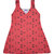 Jisha V Neck Multicolor Sleeveless Printed Frock Set of 5