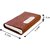 PRODUCTMINE Leather Professional Business Visiting Card Case Wallet Debit Credit Card Holders Brown
