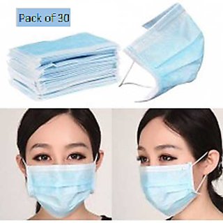 Pack of 30 Disposable Medical Mask - Flumask