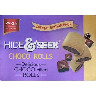 Buy Parle Hide Seek Choco Filled Rolls 250 G Online 85 From Shopclues