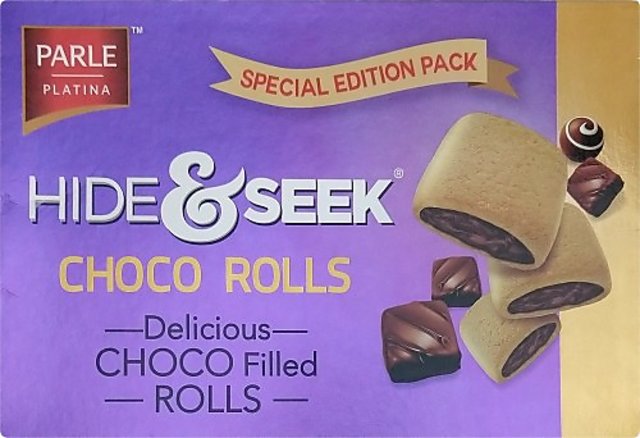 Buy Parle Hide Seek Choco Filled Rolls 250 G Online 85 From Shopclues