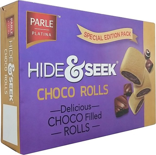 Buy Parle Hide Seek Choco Filled Rolls 250 G Online 85 From Shopclues