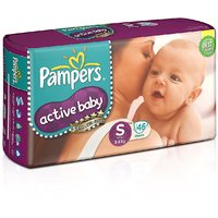 Pampers Active Baby Diapers S 46 Pieces