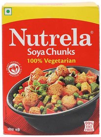 Nutrela Soya Chunks (200 gm) (Pack of 2)