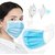 Indulge.Best 3 PLY Surgical Disposable Face Mask Air-Purifying Respirator - Blue (Pack of 30)