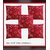 HomeStore-YEP Designer Velvet Decorative Soft Texture Cushion Covers - Pack of 5, 16x16 Inch, Maroon Color